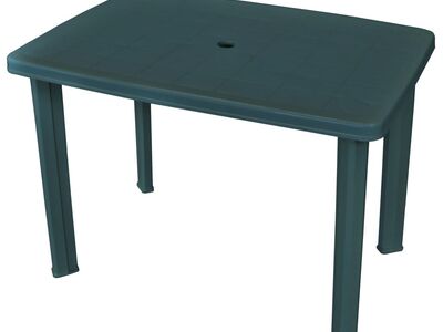 vidaXL aialaud, roheline, 101 x 68 x 72 cm plast