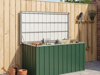 vidaXL aia hoiukast roheline 129 x 67 x 65 cm