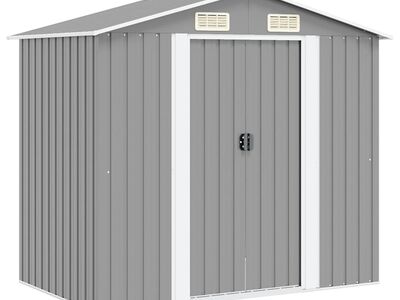 vidaXL aiakuur metallist 204 x 132 x 186 cm hall