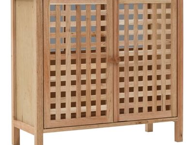 vidaXL valamukapp tugevast pähklipuidust 66 x 29 x 61 cm