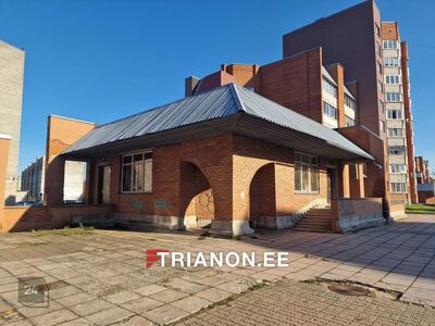 Müüa ärihoone Sillamäel, krunt - 273 m2, hoone - 248,1 m2, 1 korrus + keldrikorrus, vajab renove