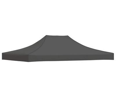 vidaXL peotelgi katus 4 x 3 m, antratsiithall, 270 g/m²