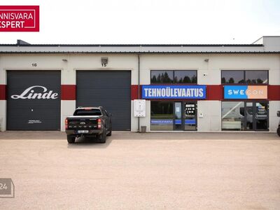 Endised tehnoülevaatuse ruumid Pärnu linna piiril Mauri tehnokülas