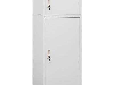 vidaXL sadulakapp, helehall, 53x53x140 cm, teras