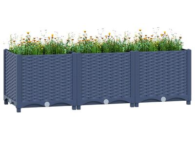 vidaXL taimekast 120 x 40 x 38 cm, polüpropüleen