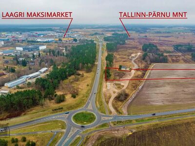 Väga hea asukohaga kinnistu Tallinna lähedal