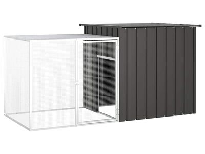 vidaXL kanapuur, antratsiithall, 200 x 91 x 100 cm, tsingitud teras