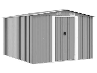 vidaXL aiakuur 257 x 298 x 178 cm metallist, hall