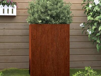 vidaXL taimekast, 42x38x75 cm, Corten teras