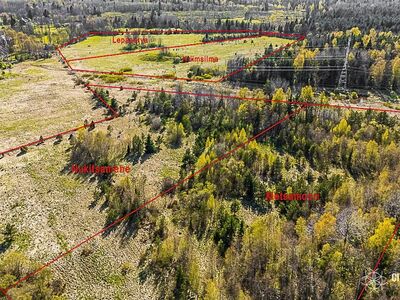 Müüa suured privaatsed elamukrundid Sakust 2,5km!