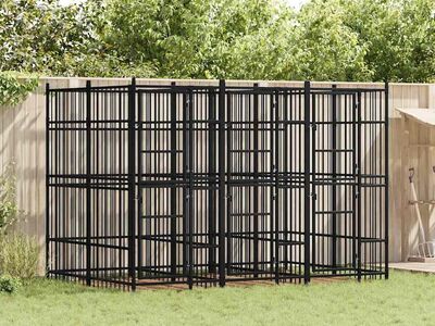 vidaXL koeraaedik, teras, 7,37 m²
