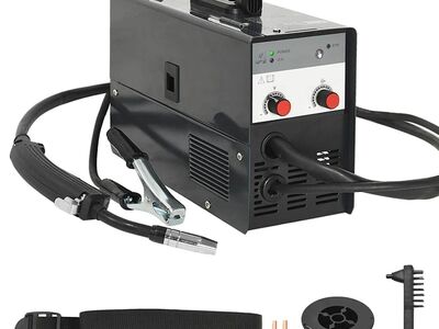 vidaXL keevitusmasin, gaasita, Flux Core MIG 120 A