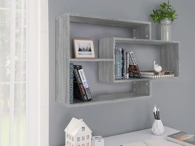 vidaXL seina nurgariiul, hall Sonoma tamm, 104x20x58,5 cm, tehispuit