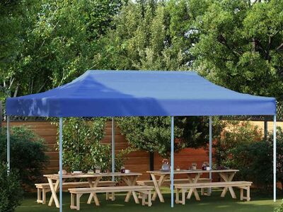 vidaXL kokkupandav pop-up telk, 3 x 6 m, sinine