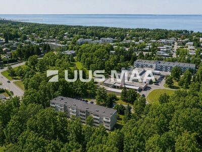 Nutika disainiga kahetoaline korter Merivälja roheluses.