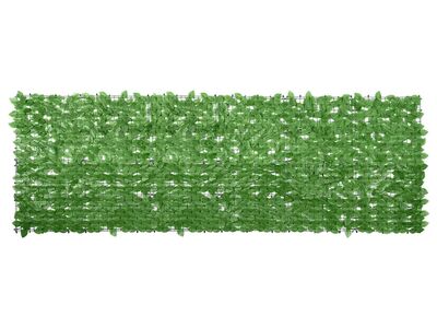 vidaXL rõdusirm, rohelised lehed, 300 x 100 cm