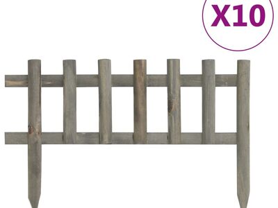 vidaXL murupiirded 10 tk nulupuit 4,4 m