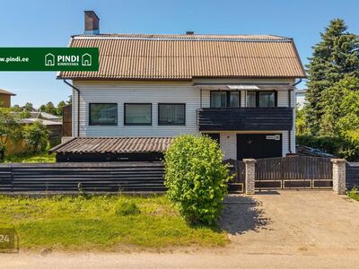 7-toaline pereelamu – uus õhk-vesi soojuspump, saun ja kaminad.