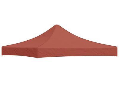 vidaXL peotelgi katus 3 x 3 m, terrakota, 270 g/m²