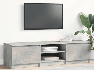 vidaXL telerialus, betoonhall, 140 x 40 x 35,5 cm, tehispuit