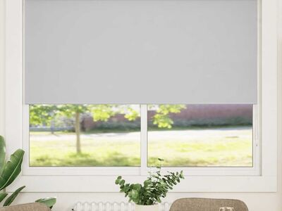 vidaXL Pimendav ruloo, 164,4 x 175 cm, kangas, laius 160 cm, hall