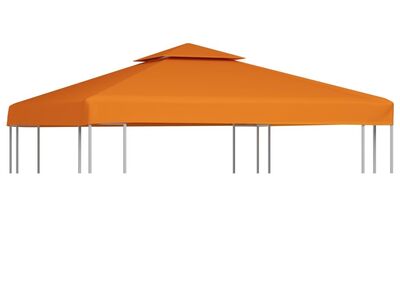 vidaXL varikatuse asenduskate 310 g / m², oranž, 3 x 3 m