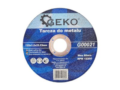 Lõikeketas 125x1.2x22.23mm