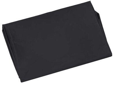vidaXL aiakäru vooder, must, 81x41x40 cm, kangast