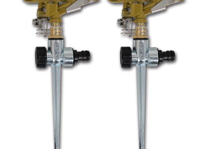 Impulss sprinkleri aiakastmine tsingist metalloradega 2 tk