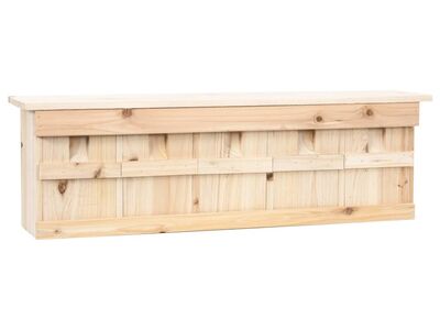 vidaXL varblaste pesakast 5 ruumi, 68 x 15 x 21 cm, nulupuit