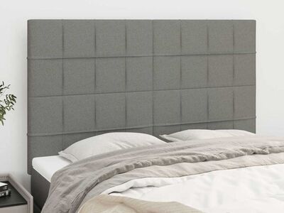 vidaXL peatsiplaat, tumehall, 144 x 5 x 118/128 cm, kangas