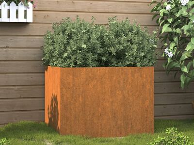 vidaXL taimekast, 62x47x46 cm, Corten teras