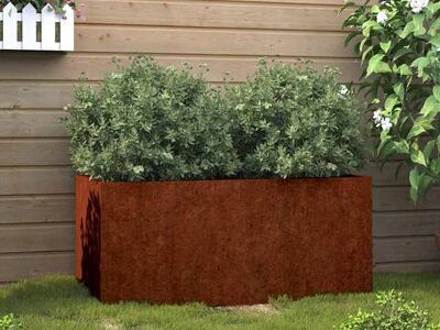 vidaXL taimekast, 62x40x39 cm, Corten teras
