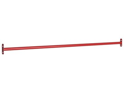 vidaXL turnimislatt, 125 cm, teras, punane
