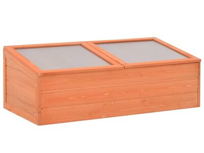 vidaXL kasvuhoone puidust 100 x 50 x 34 cm