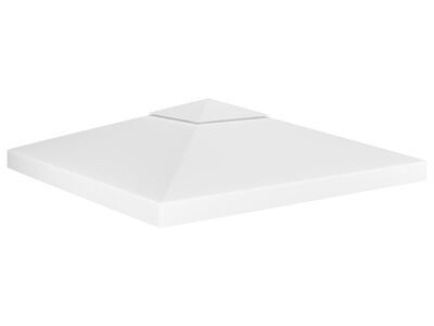 vidaXL kahekordne varjualuse katus 310 g/m² 3 x 3 m, valge