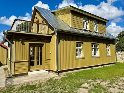 Kuressaare vanalinnas on 2024 aasta suvel valminud suurepärase kuurortlinna arhitektuuriga uuselamu