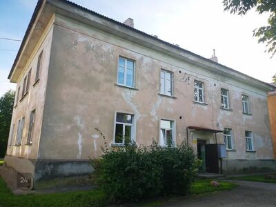 Müüa 2 toaline, kõrgede laedega, korter Jõhvis, 48,8 м2, 1/2 korrus
