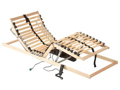 vidaXL elektriline voodi aluspõhi, 28 liistu, 7 piirkonda, 80 x 200 cm