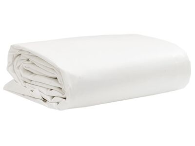 vidaXL present, valge, 5 x 5 m, 650 g/m²