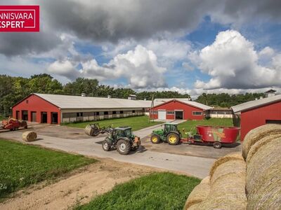 Tegevuslubadega ja väga heas korras farmikompleks.