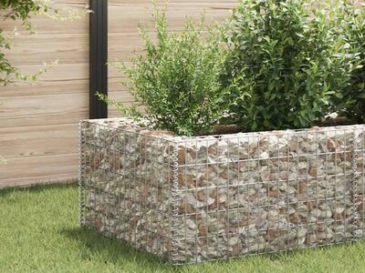 vidaXL gabioon-taimelava, teras 360 x 90 x 50 cm