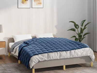 vidaXL raskustekk sinine 138x200 cm 10 kg kangas