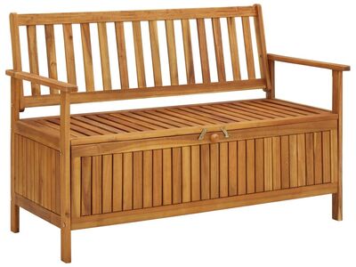 vidaXL aia hoiupink, 120 cm, toekas akaatsiapuit