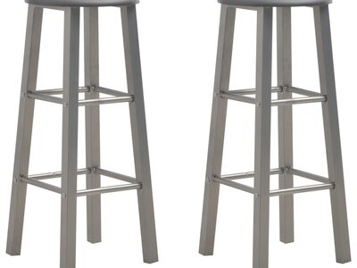 vidaXL baaripukid 2 tk, antratsiithall, MDF