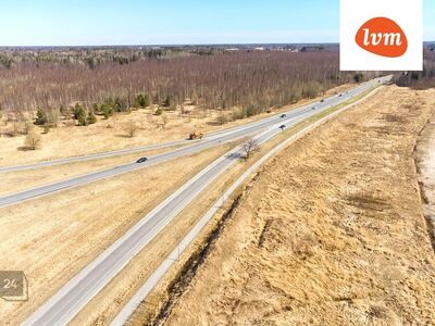 Arenduspontentsiaaliga kinnistu Pärnu–Lihula maantee ääres.