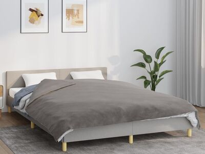vidaXL raskustekk kattega, hall, 200x220 cm, 13 kg, kangas