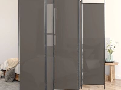 vidaXL 5 paneeliga ruumijagaja, antratsiithall, 250 x 220 cm, kangas