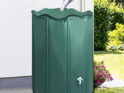 vidaXL kokkupandav vihmaveepaak kraaniga 1250 l