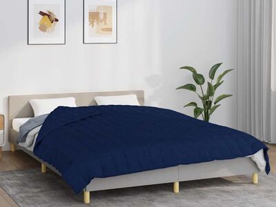 vidaXL raskustekk sinine 200x200 cm 9 kg kangas